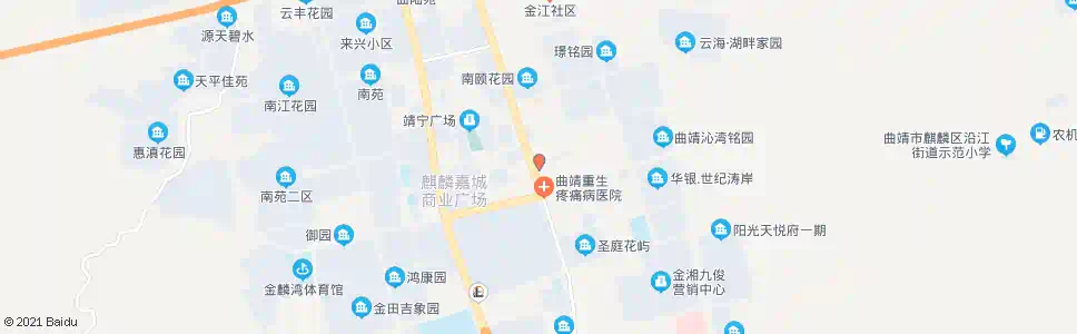 曲靖水寨新村_公交站地图_曲靖公交_妙搜公交查询2025