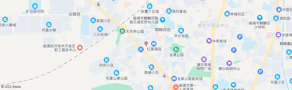 曲靖市建行_公交站地图_曲靖公交_妙搜公交查询2025