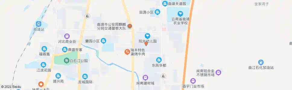 曲靖瑞和新城_公交站地图_曲靖公交_妙搜公交查询2025