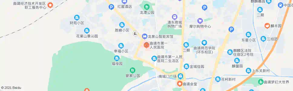 曲靖市第一人民医院(妇幼医院)_公交站地图_曲靖公交_妙搜公交查询2025
