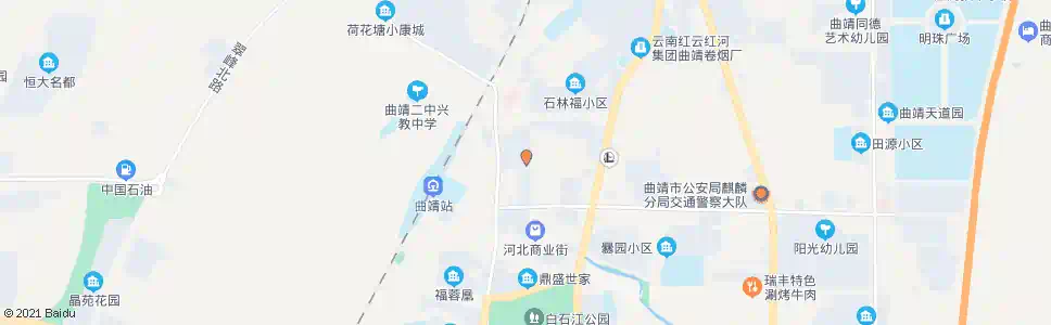 曲靖竹鹰小康城_公交站地图_曲靖公交_妙搜公交查询2025