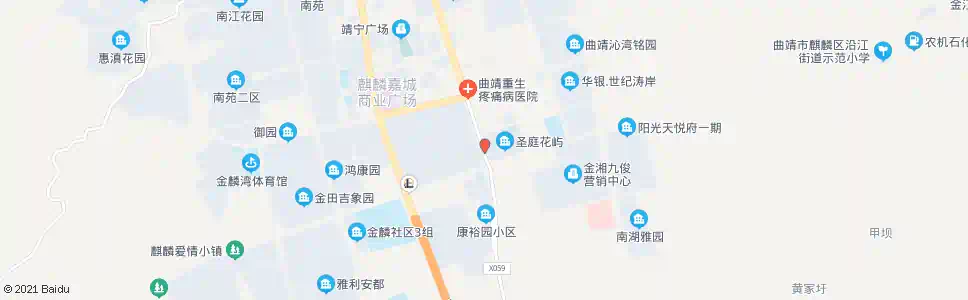 曲靖水寨_公交站地图_曲靖公交_妙搜公交查询2025