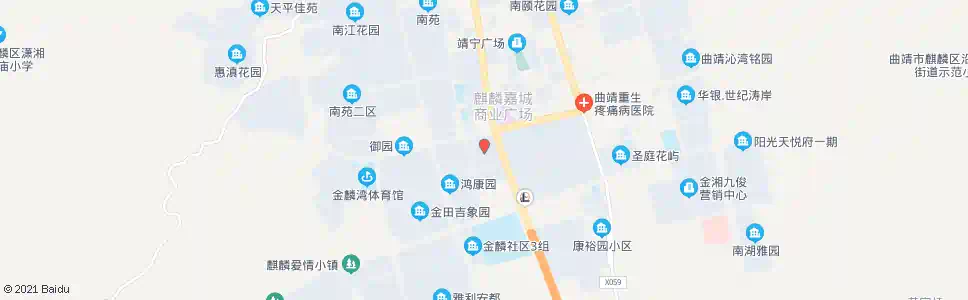 曲靖阳光金麟苑_公交站地图_曲靖公交_妙搜公交查询2025