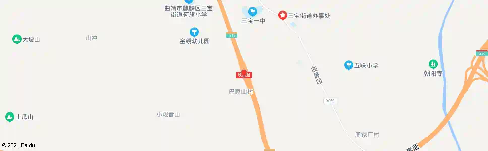 曲靖云南煤校_公交站地图_曲靖公交_妙搜公交查询2025