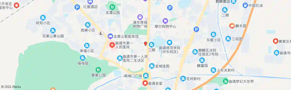 曲靖学院街_公交站地图_曲靖公交_妙搜公交查询2025