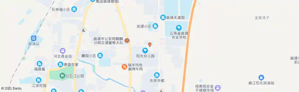 曲靖丰登_公交站地图_曲靖公交_妙搜公交查询2025