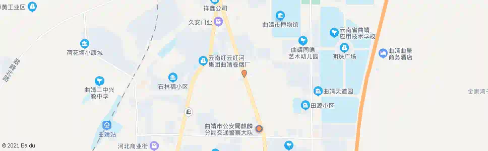 曲靖大丰集团公司_公交站地图_曲靖公交_妙搜公交查询2025