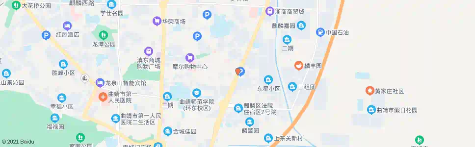 曲靖东星路口_公交站地图_曲靖公交_妙搜公交查询2025