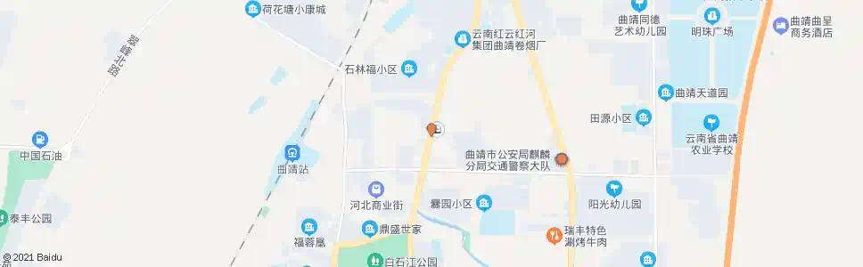 曲靖电厂生活区_公交站地图_曲靖公交_妙搜公交查询2025