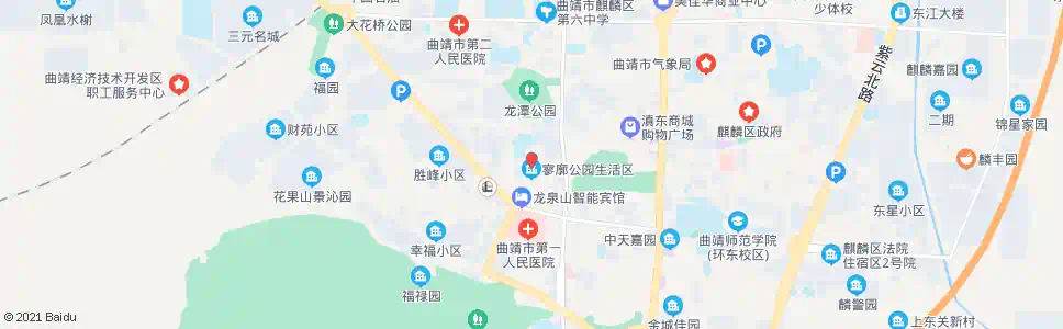 曲靖荷花塘_公交站地图_曲靖公交_妙搜公交查询2025