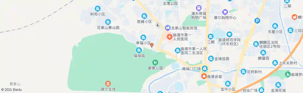曲靖寥廓公园_公交站地图_曲靖公交_妙搜公交查询2025