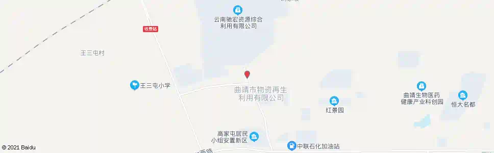 曲靖驰宏公司_公交站地图_曲靖公交_妙搜公交查询2025