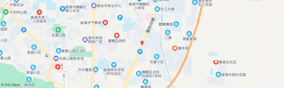 曲靖公路管理处_公交站地图_曲靖公交_妙搜公交查询2025