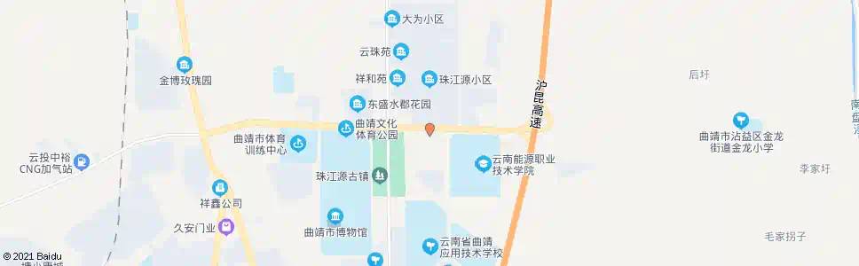 曲靖能源技术学院_公交站地图_曲靖公交_妙搜公交查询2025