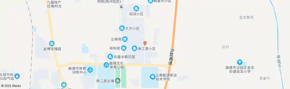 曲靖东盛路_公交站地图_曲靖公交_妙搜公交查询2025