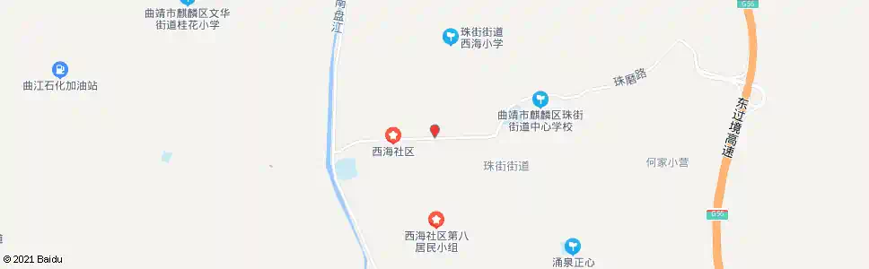 曲靖福海度假村_公交站地图_曲靖公交_妙搜公交查询2025