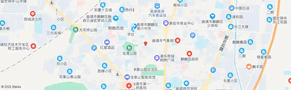 曲靖前北市场_公交站地图_曲靖公交_妙搜公交查询2025