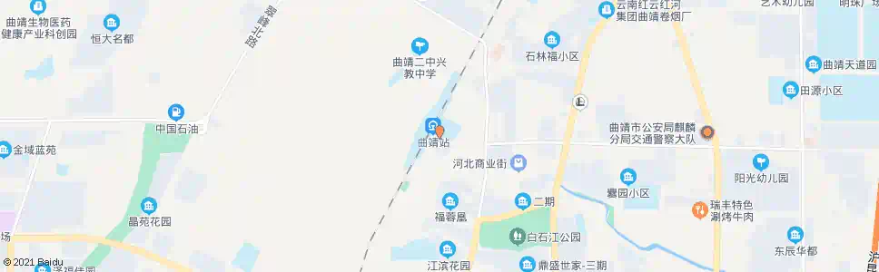 曲靖火车站路口_公交站地图_曲靖公交_妙搜公交查询2025