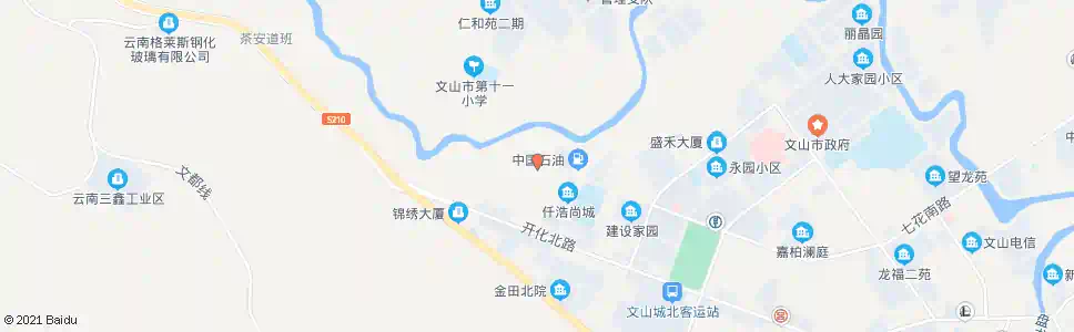 文山秀华驾校_公交站地图_文山公交_妙搜公交查询2025