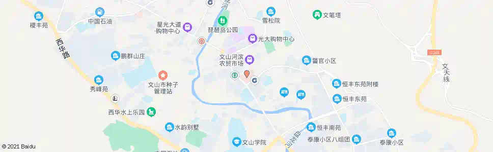 文山州医院_公交站地图_文山公交_妙搜公交查询2025