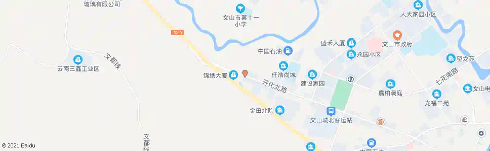 文山灰土寨_公交站地图_文山公交_妙搜公交查询2025