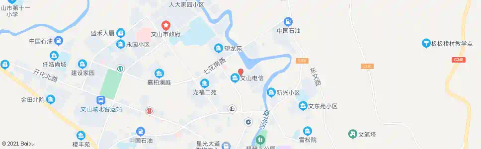文山水岸小区_公交站地图_文山公交_妙搜公交查询2025