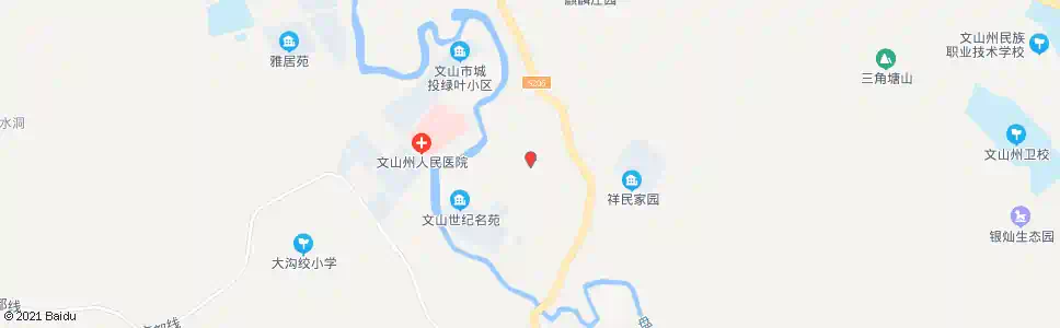 文山老保黑岔路_公交站地图_文山公交_妙搜公交查询2025