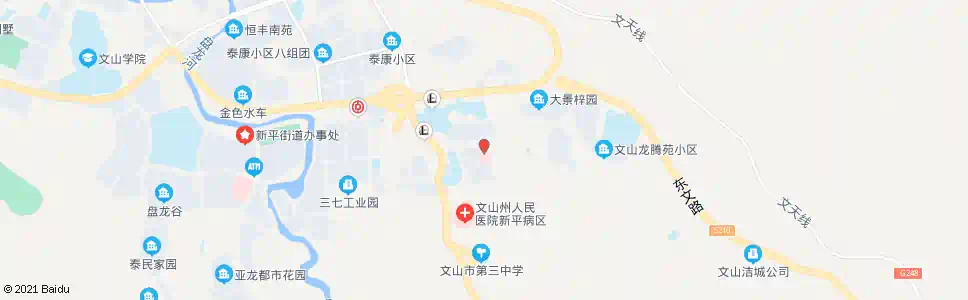 文山州皮防所_公交站地图_文山公交_妙搜公交查询2025