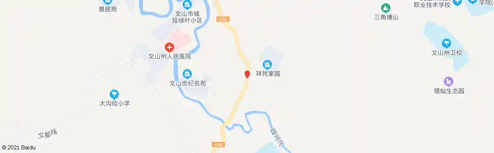 文山小石洞_公交站地图_文山公交_妙搜公交查询2025