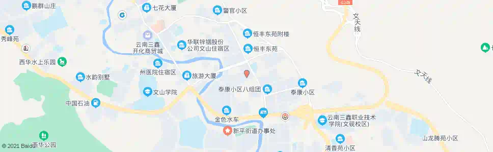 文山海威尔小区_公交站地图_文山公交_妙搜公交查询2025