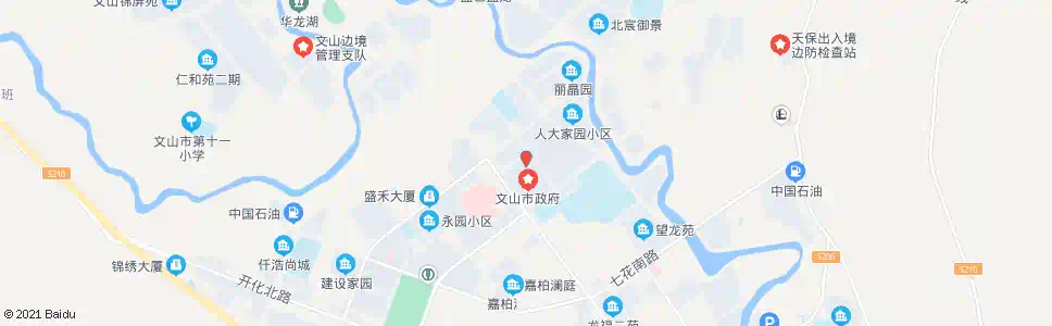 文山县军供大厦_公交站地图_文山公交_妙搜公交查询2025