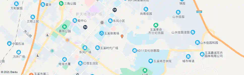 玉溪自来水公司_公交站地图_玉溪公交_妙搜公交查询2025