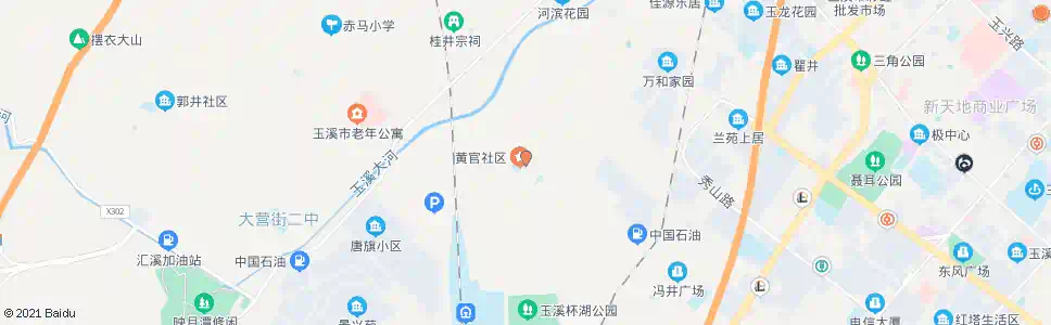 玉溪黄官居委会_公交站地图_玉溪公交_妙搜公交查询2025