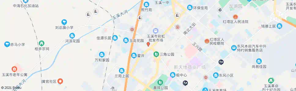 玉溪平安医院_公交站地图_玉溪公交_妙搜公交查询2025