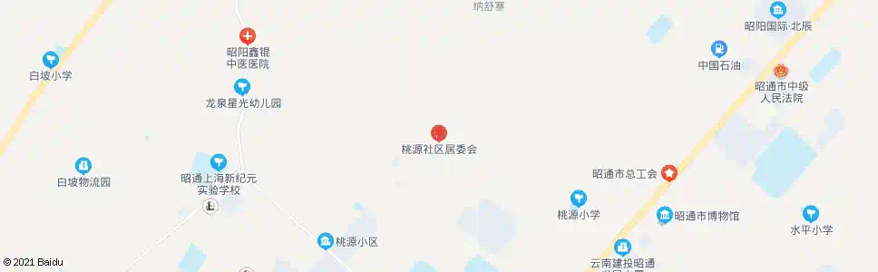 昭通桃园村公所_公交站地图_昭通公交_妙搜公交查询2025