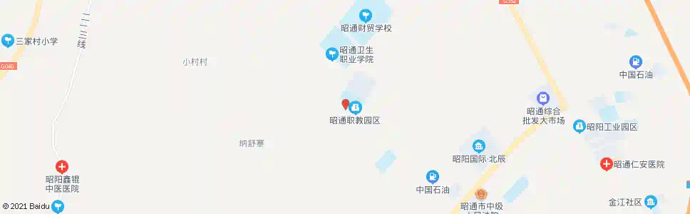 昭通昭通技校_公交站地图_昭通公交_妙搜公交查询2025