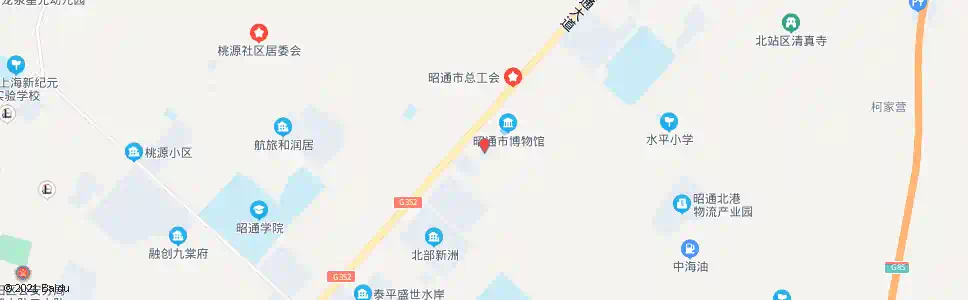 昭通昭通电视台_公交站地图_昭通公交_妙搜公交查询2025