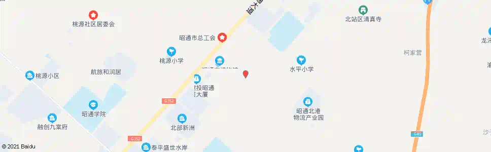 昭通水平六社_公交站地图_昭通公交_妙搜公交查询2025