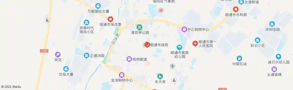 昭通昭通制药厂_公交站地图_昭通公交_妙搜公交查询2025