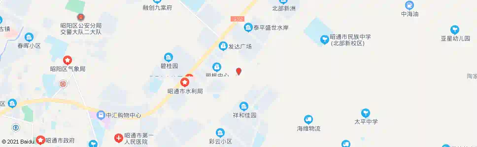 昭通太平卫生院_公交站地图_昭通公交_妙搜公交查询2025