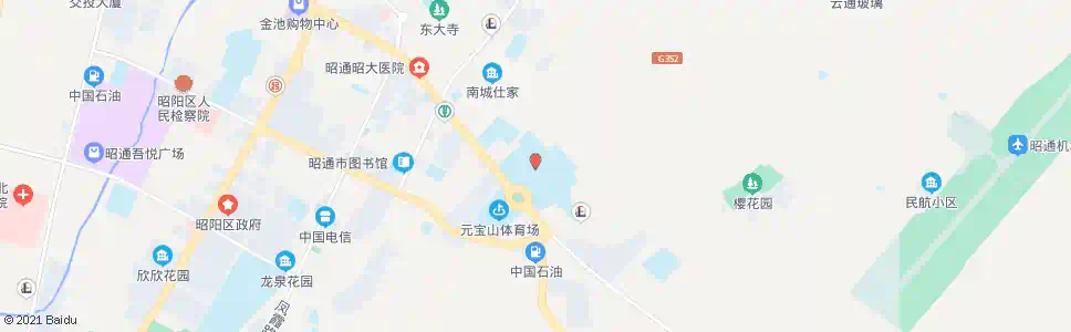 昭通市一中_公交站地图_昭通公交_妙搜公交查询2025