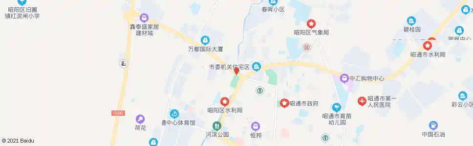 昭通市经贸委_公交站地图_昭通公交_妙搜公交查询2025