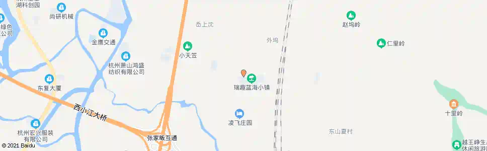 杭州夏山埭_公交站地图_杭州公交_妙搜公交查询2025