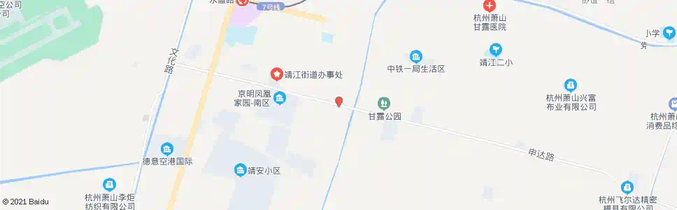 杭州花神庙村_公交站地图_杭州公交_妙搜公交查询2025