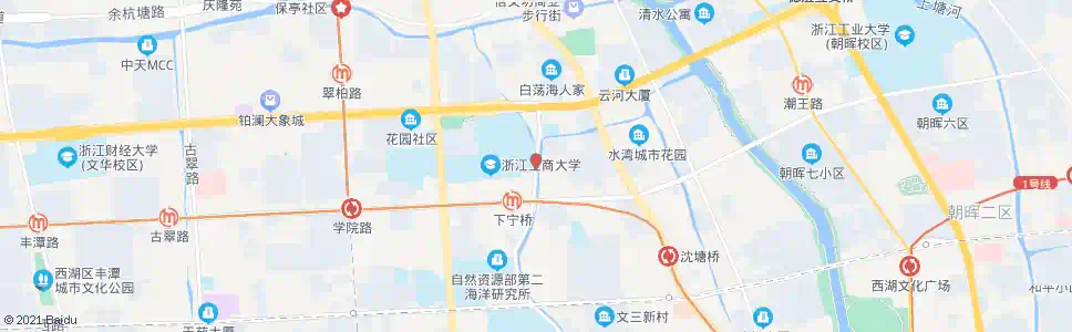 杭州新乌蓬桥_公交站地图_杭州公交_妙搜公交查询2025
