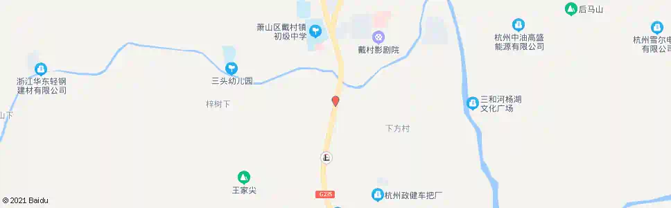 杭州区民兵训练基地_公交站地图_杭州公交_妙搜公交查询2025