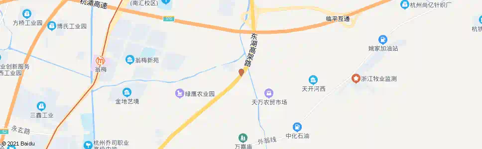 杭州王家堂_公交站地图_杭州公交_妙搜公交查询2025