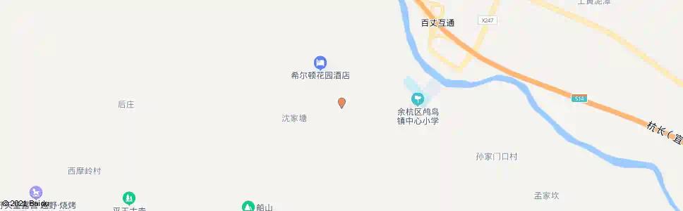 杭州庙湾里_公交站地图_杭州公交_妙搜公交查询2025