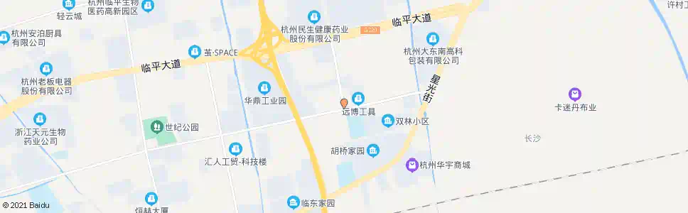 杭州新天路北沙路口_公交站地图_杭州公交_妙搜公交查询2025