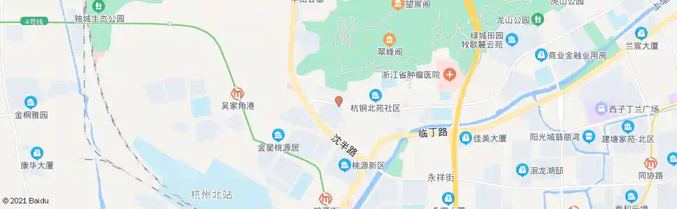 杭州阔板桥社区_公交站地图_杭州公交_妙搜公交查询2025